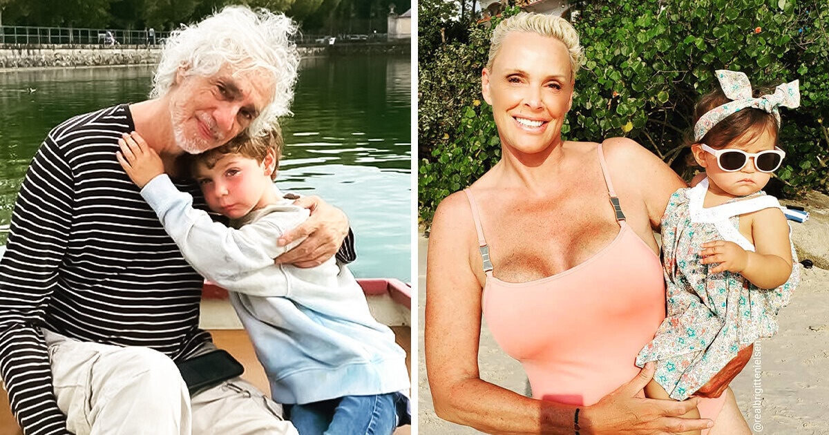 16 Célébrités qui ont eu des enfants sur le tard