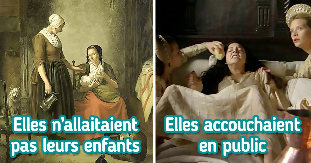 8 Faits incroyables sur la grossesse des femmes de la royauté jusqu’au XIXe siècle