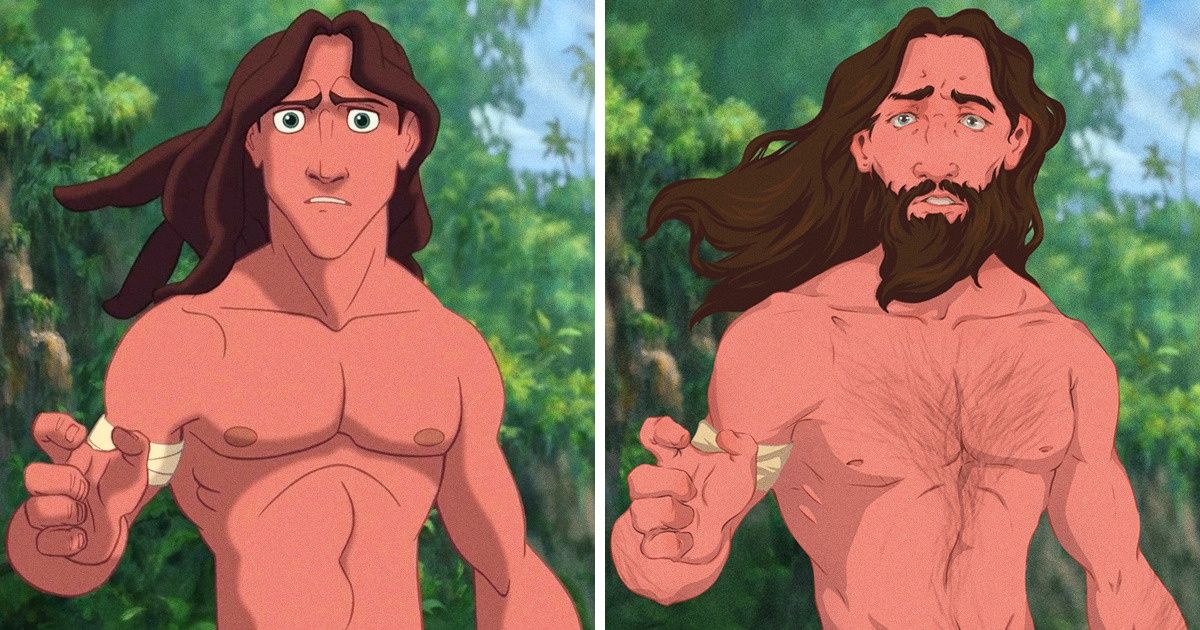 À quoi ressembleraient ces 10 personnages de dessins animés avec des corps réalistes ?