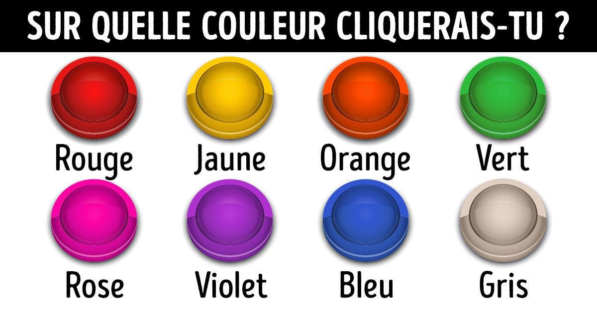 Sur quel bouton cliquerais-tu pour engendrer un changement positif dans ta vie ? La réponse révélera comment tu te sens Sur quel bouton cliquerais-tu pour engendrer un changement positif dans ta vie ? La réponse révélera comment tu te sens