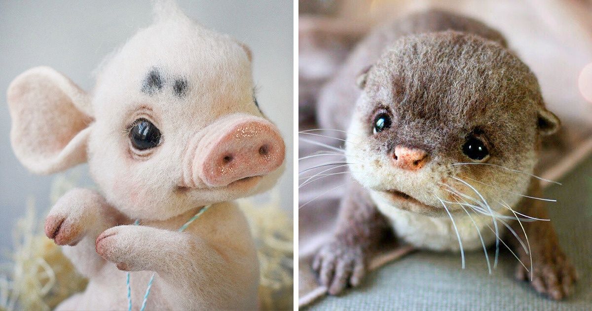 Une artiste russe crée des peluches qui ont l’air tellement réelles qu’on pourrait facilement croire qu’elles sont vivantes Une artiste russe crée des peluches qui ont l’air tellement réelles qu’on pourrait facilement croire qu’elles sont vivantes