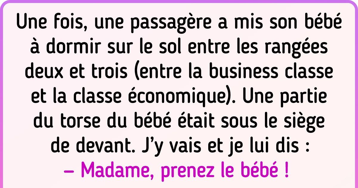 15+ Histoires d’hôtesses de l’air qui semblent avoir tout vu