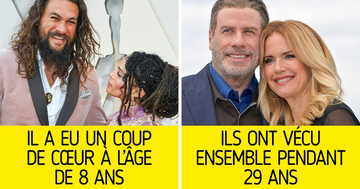 10 Célébrités qui ont épousé la star pour qui ils avaient eu un coup de cœur 10 Célébrités qui ont épousé la star pour qui ils avaient eu un coup de cœur