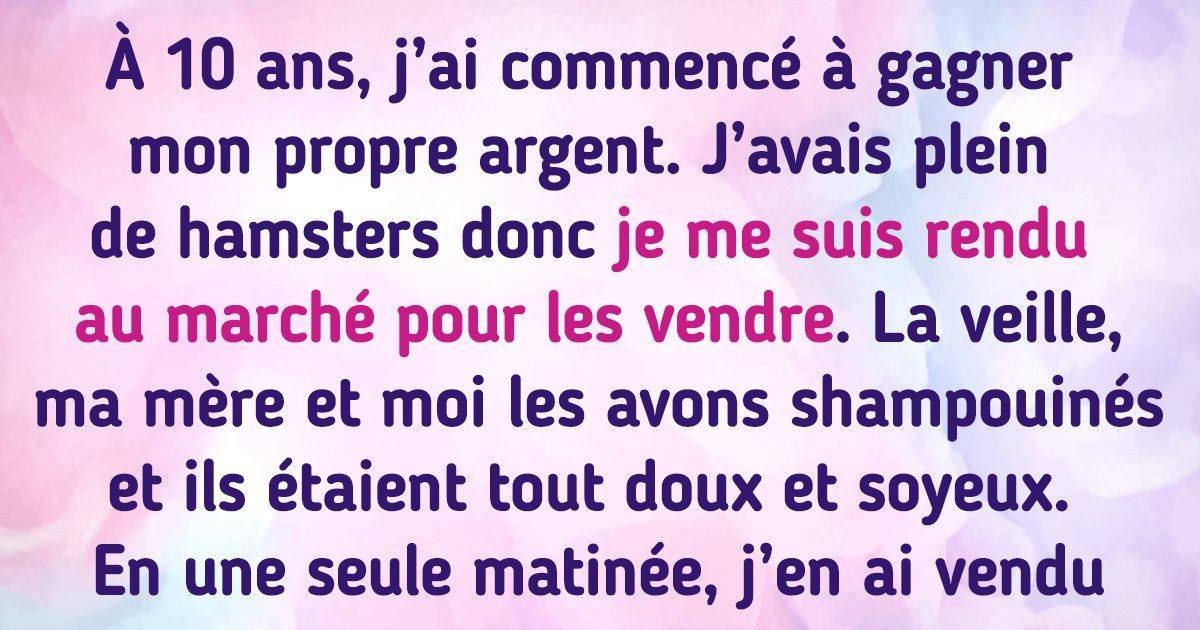 20+ Personnes qui connaissent la valeur de l’argent parce qu’elles ont commencé à le gagner dès leur enfance