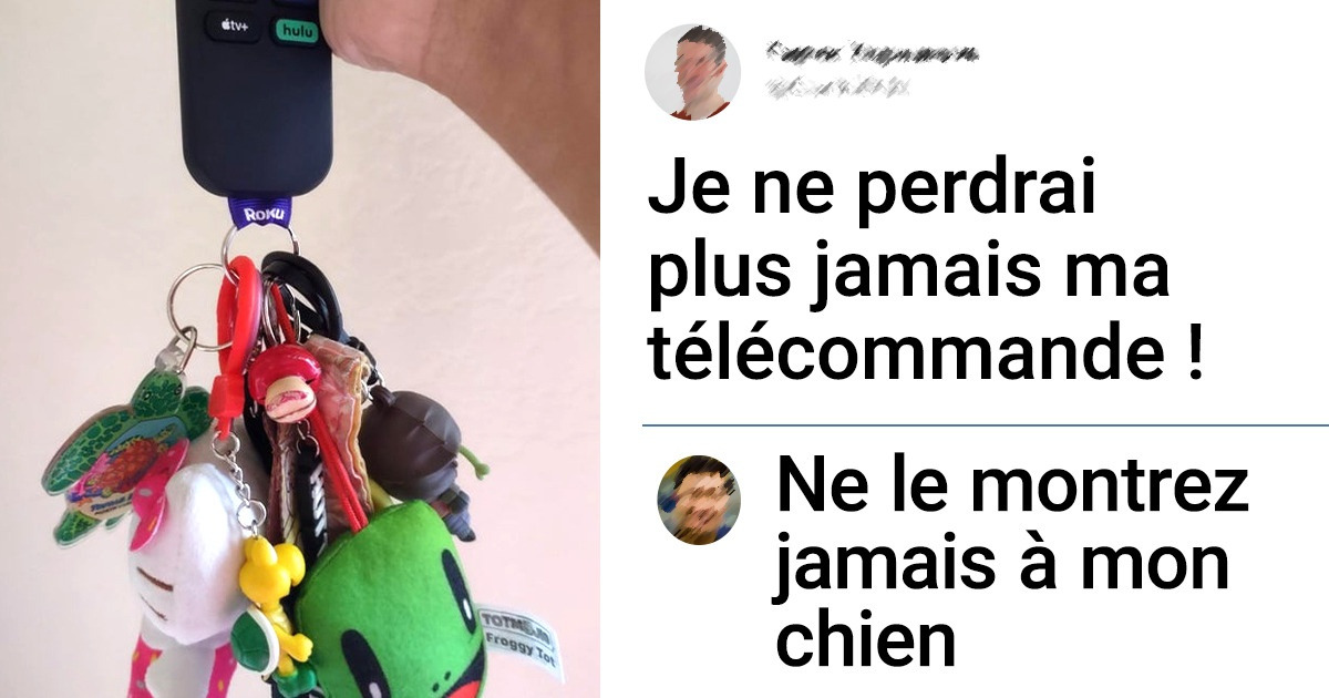 20+ Personnes ingénieuses qui savent tout utiliser pour se faciliter la vie