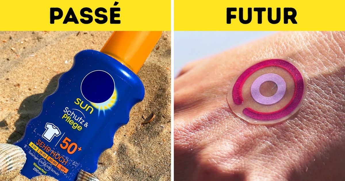 Cet autocollant pour le bronzage te montrera quand tu dois te protéger du soleil pour ne pas te brûler la peau