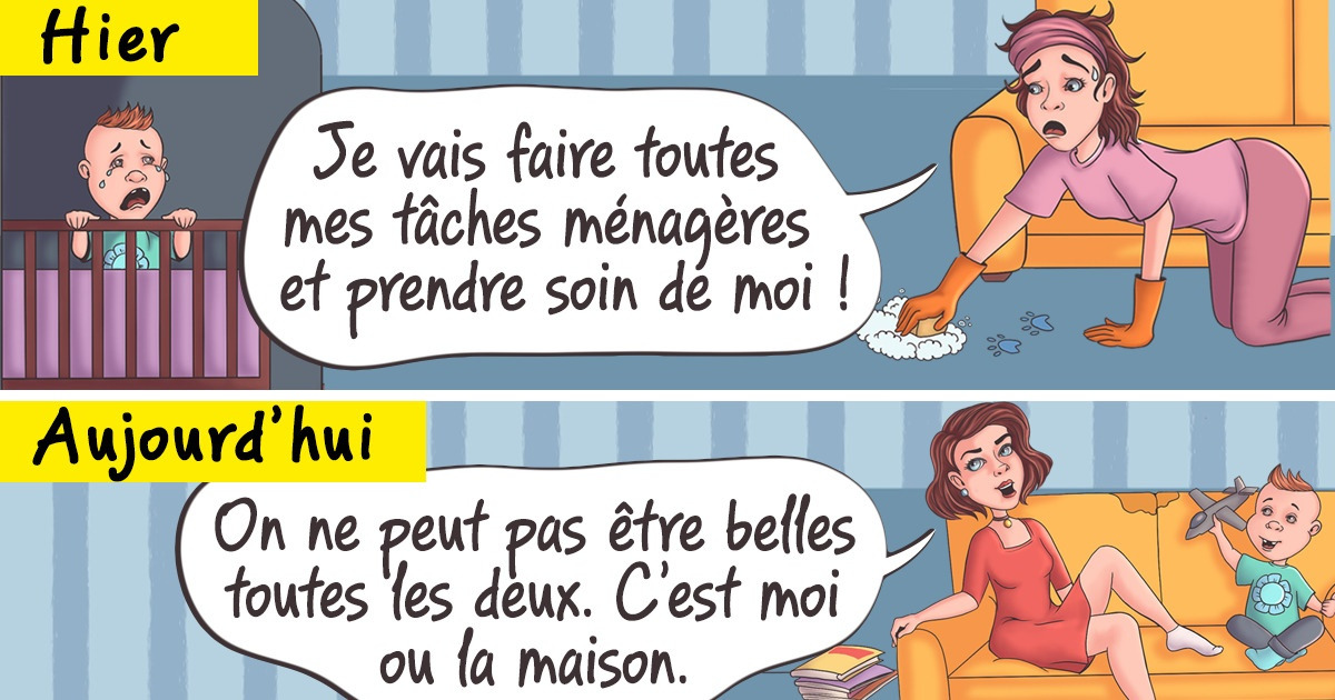 15+ Illustrations qui décrivent avec tant de justesse la vie quotidienne des parents