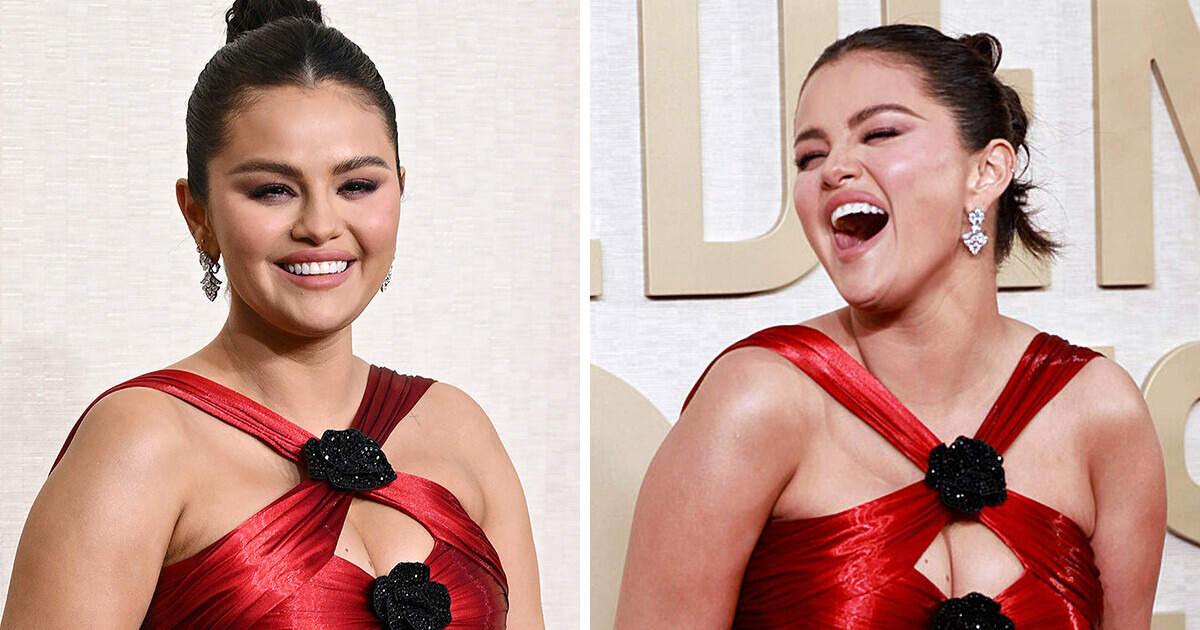 Selena Gomez subit un dysfonctionnement lors des Golden Globes 2024 alors qu’elle remporte le prix de “la moins bien habillée”