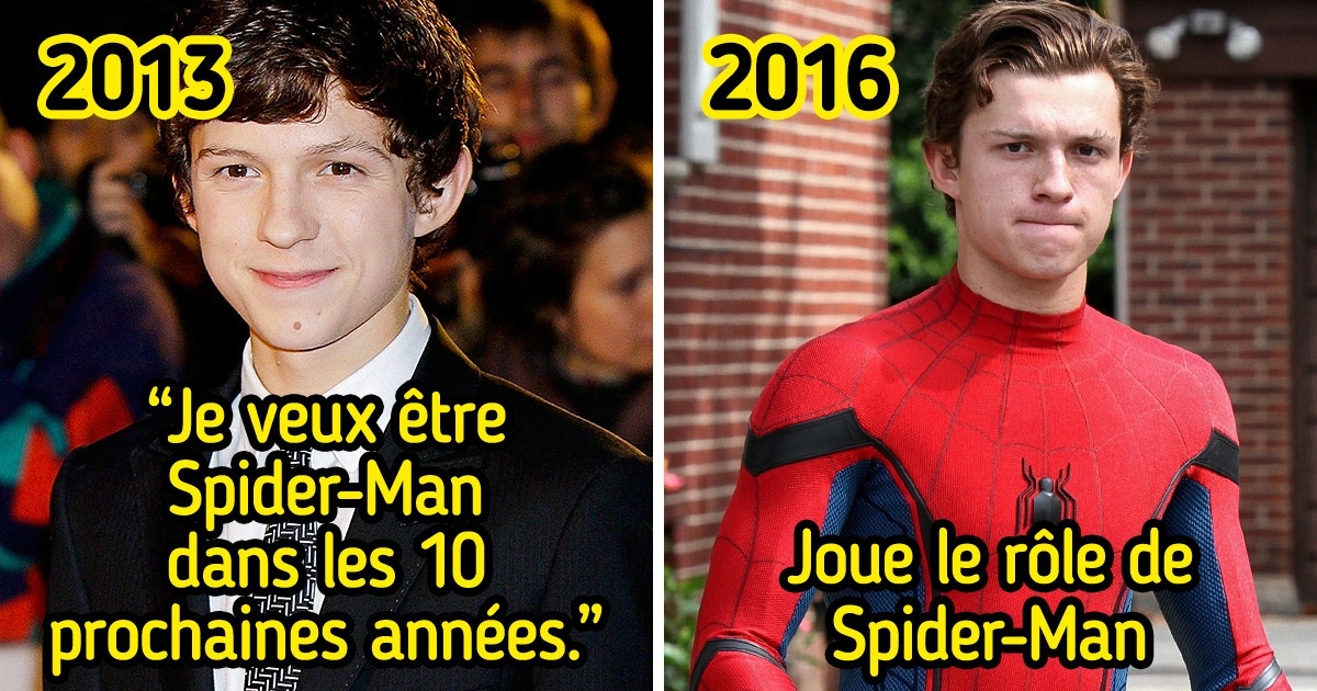 10 Acteurs, qui ont correctement prédit leurs futurs rôles, nous montrent que les rêves peuvent devenir réalité 10 Acteurs, qui ont correctement prédit leurs futurs rôles, nous montrent que les rêves peuvent devenir réalité