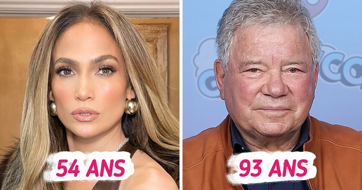 15 Célébrités qui ont l'air bien plus jeunes que leur âge réel