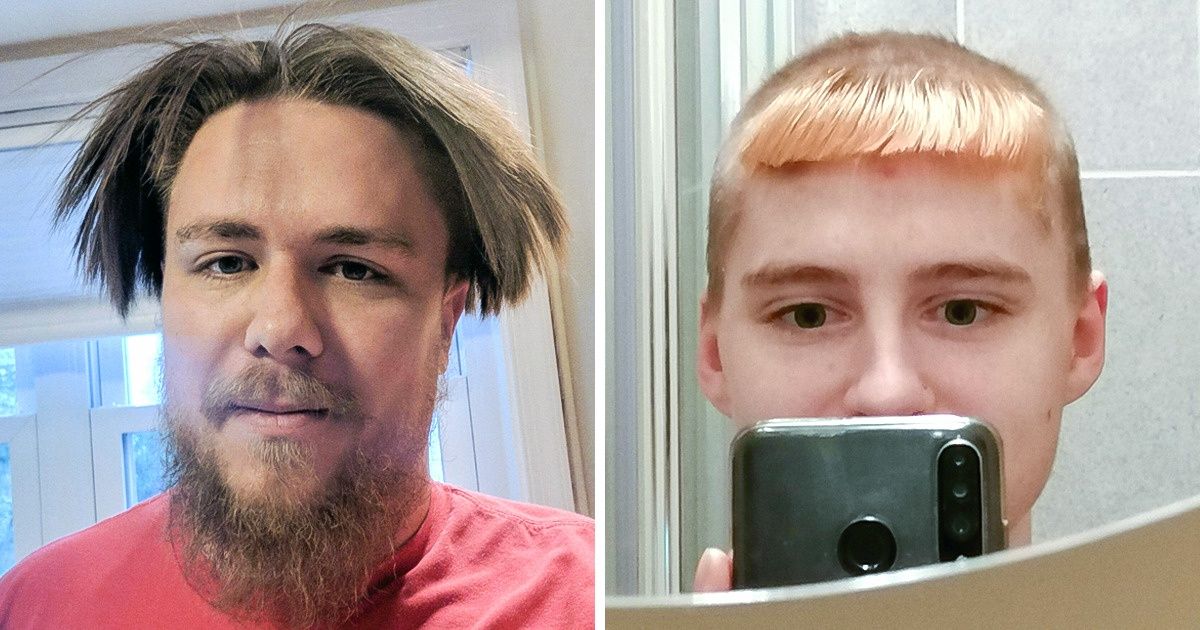 15 Photos de personnes qui devraient éviter leurs coiffeurs