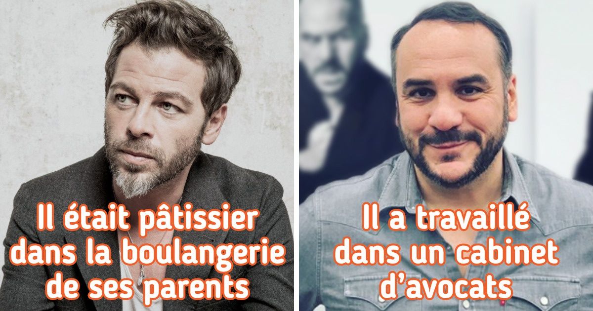 13 Célébrités françaises qui ont débuté leur vie professionnelle avec des emplois courants