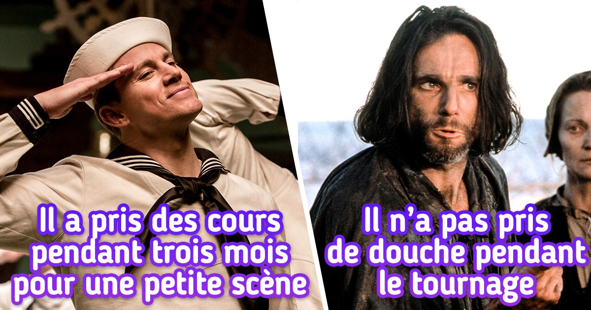 13 Preuves que le métier d’acteur ne consiste pas seulement à se tenir bien devant la caméra