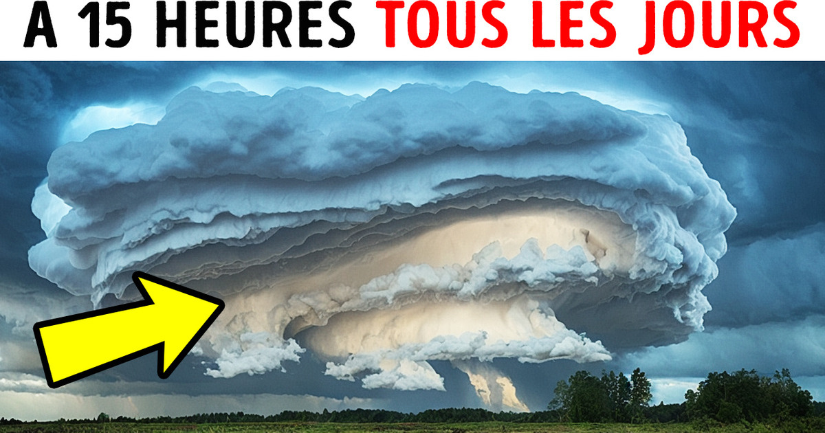 Tu Peux Régler ta Montre Sur Ce Nuage