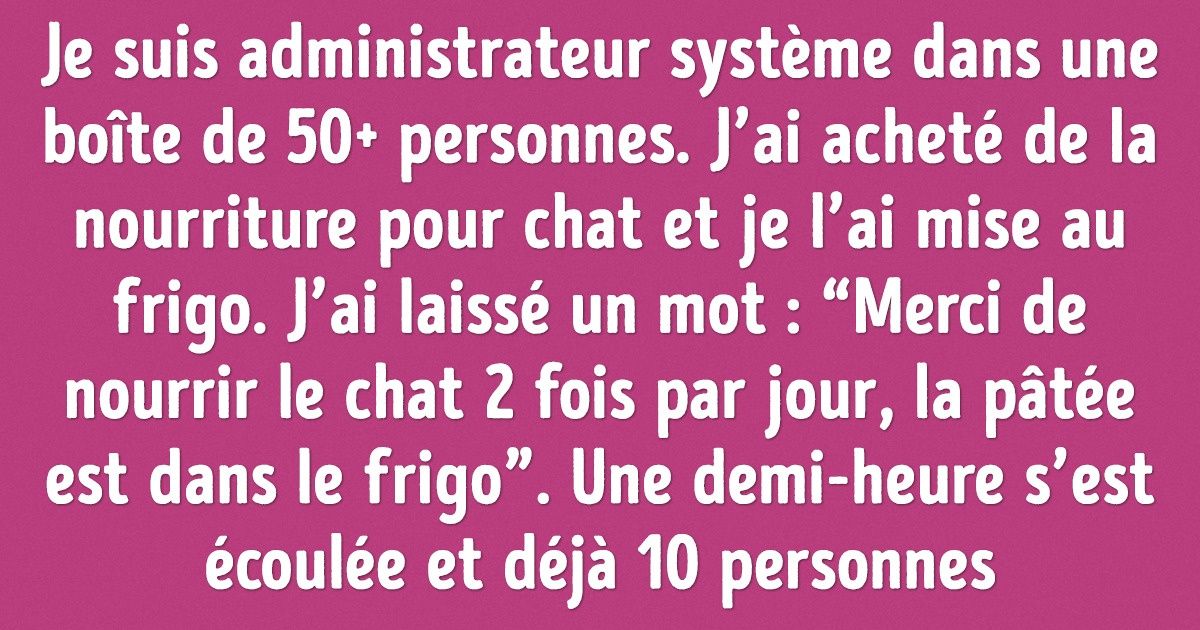 13 Histoires qui prouvent que travailler dans un bureau peut être bien plus drôle qu’une sitcom