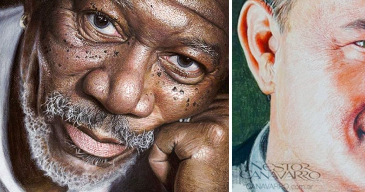 Cet artiste peut mettre 60 heures à dessiner chacune de ces célébrités