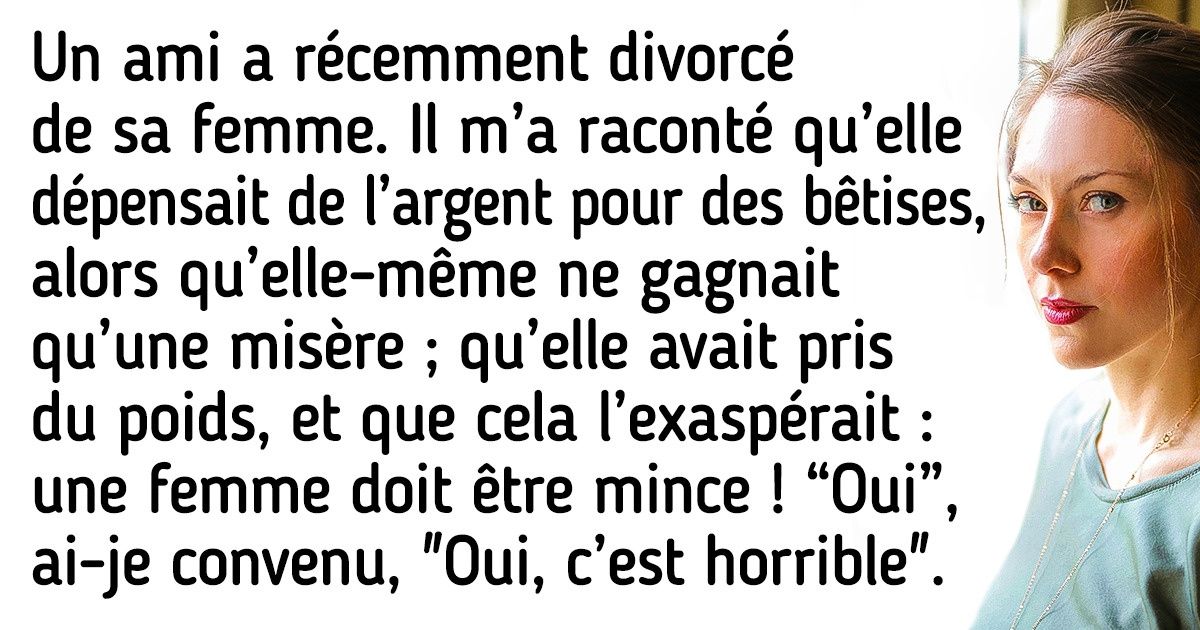 “Deux femmes différentes et un grand mystère” : un texte qui explique pourquoi parfois, un bon divorce vaut mieux qu’un mauvais mariage