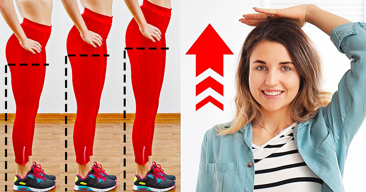Tu peux grandir de 2,5 cm en seulement 5 minutes ! Tu peux grandir de 2,5 cm en seulement 5 minutes !
