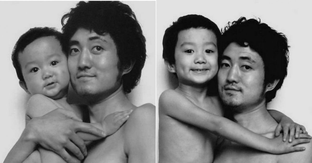 Les émouvantes photos d’un père et de son fils adoré durant 26 ans