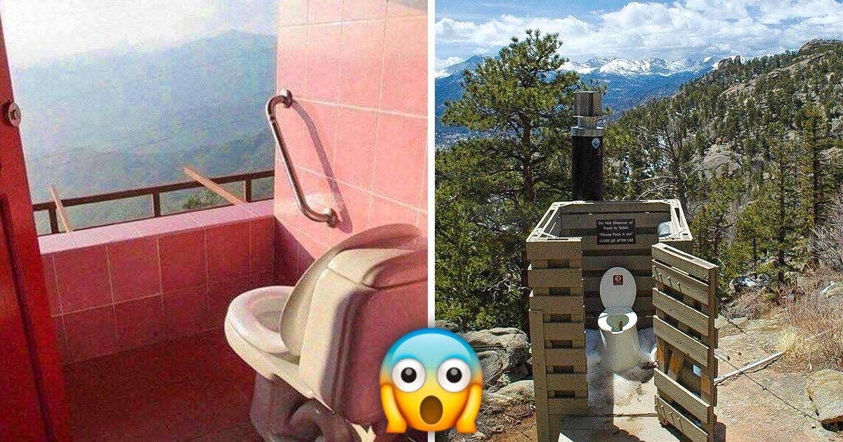 17 Cabinets de toilette légendaires pour leur absence totale d’intimité