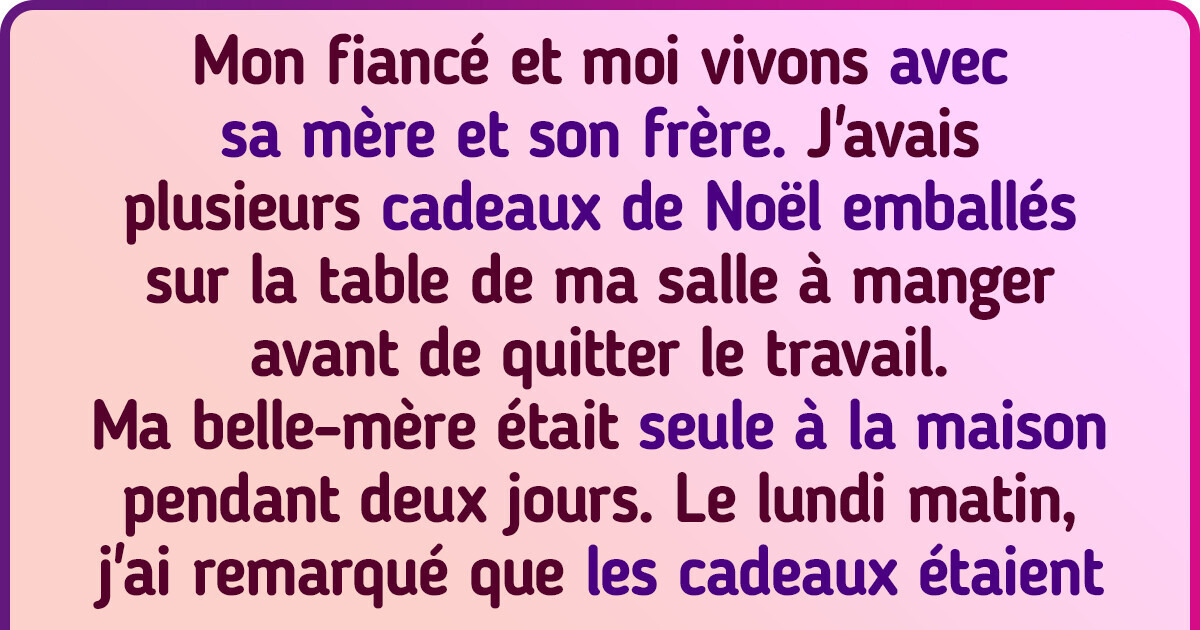 Ma belle-mère a trahi ma confiance et commis l’impensable pendant mon absence