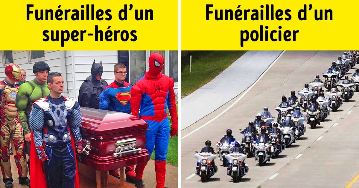 13 personnes qui ont eu des funérailles hors du commun