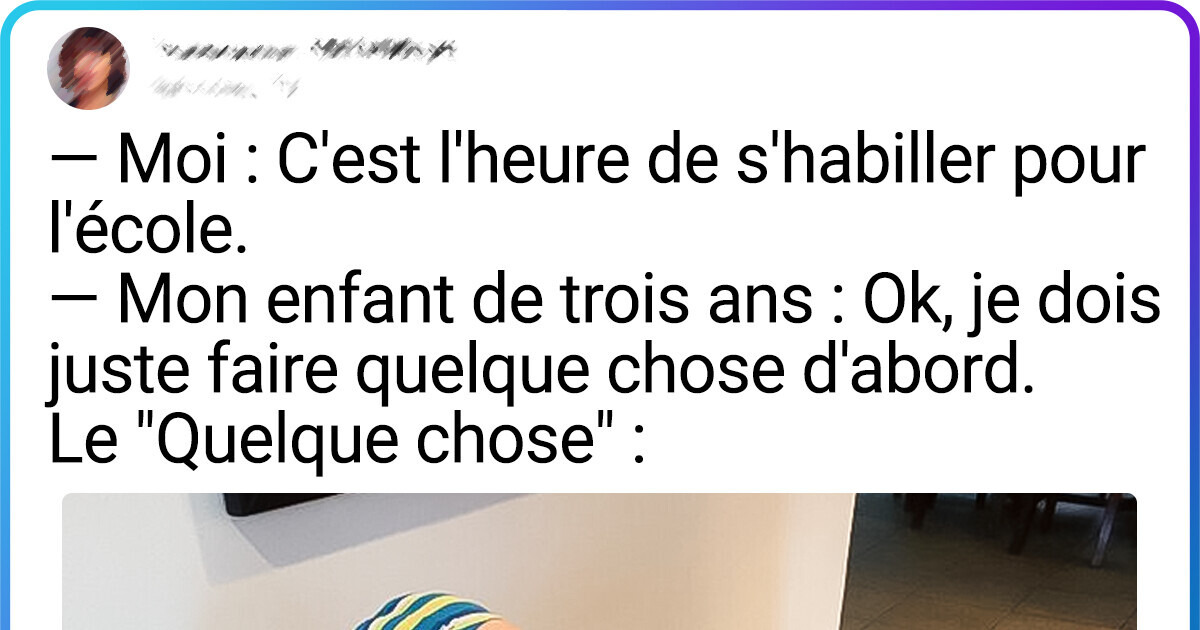 15 Preuves amusantes montrent qu’on ne s’ennuie jamais avec les enfants