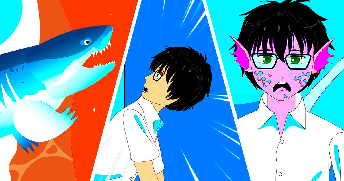 Et si les requins avaient des poumons et sortaient de la mer ? Et si les requins avaient des poumons et sortaient de la mer ?