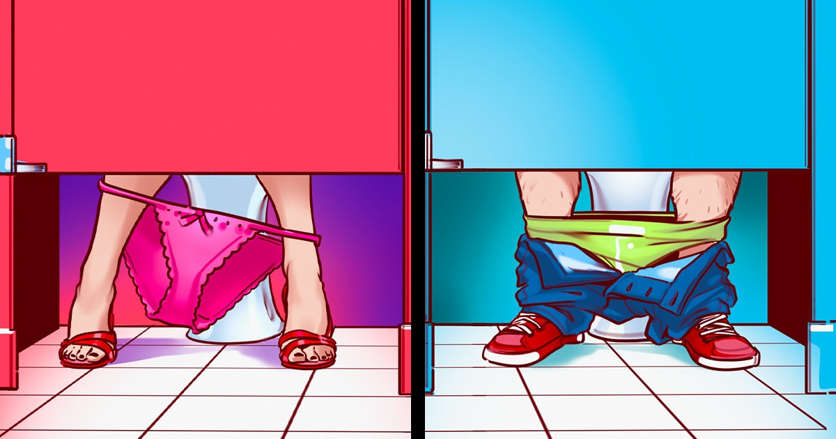 Pourquoi les portes des toilettes publiques ne vont pas jusqu’au sol ? Pourquoi les portes des toilettes publiques ne vont pas jusqu’au sol ?