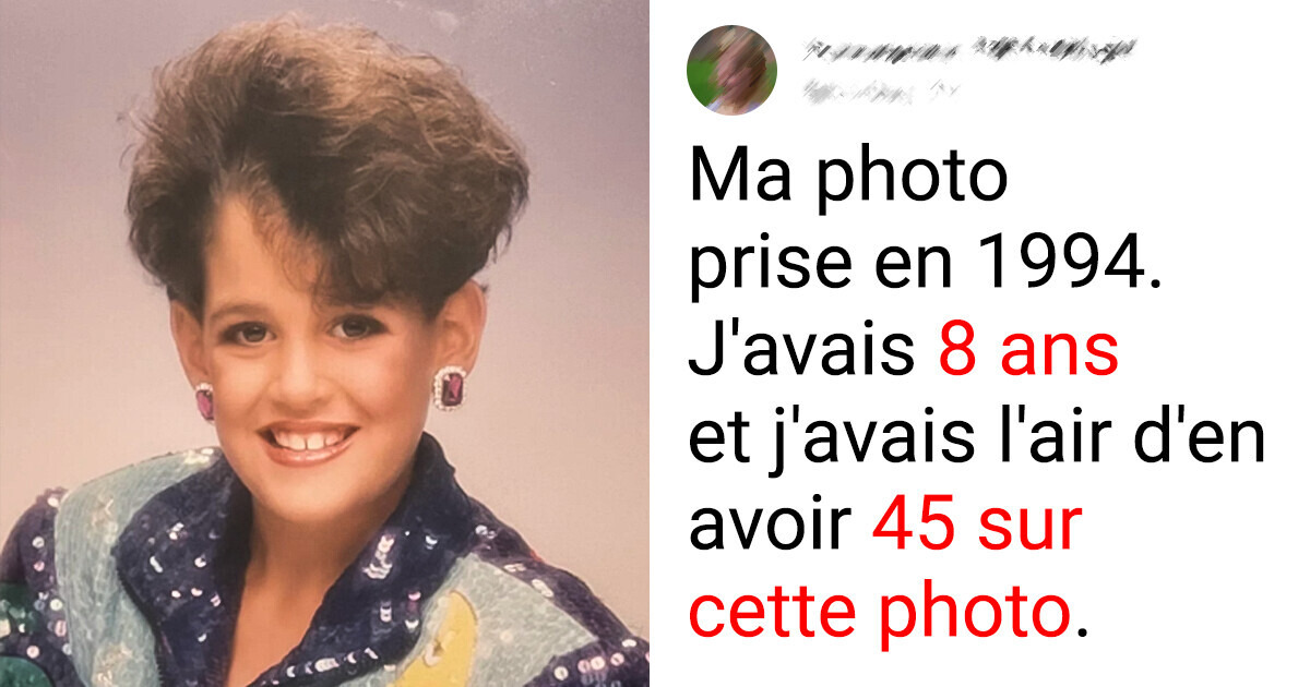 17 Personnes partagent les photos gênantes du passé qu’elles préféreraient oublier