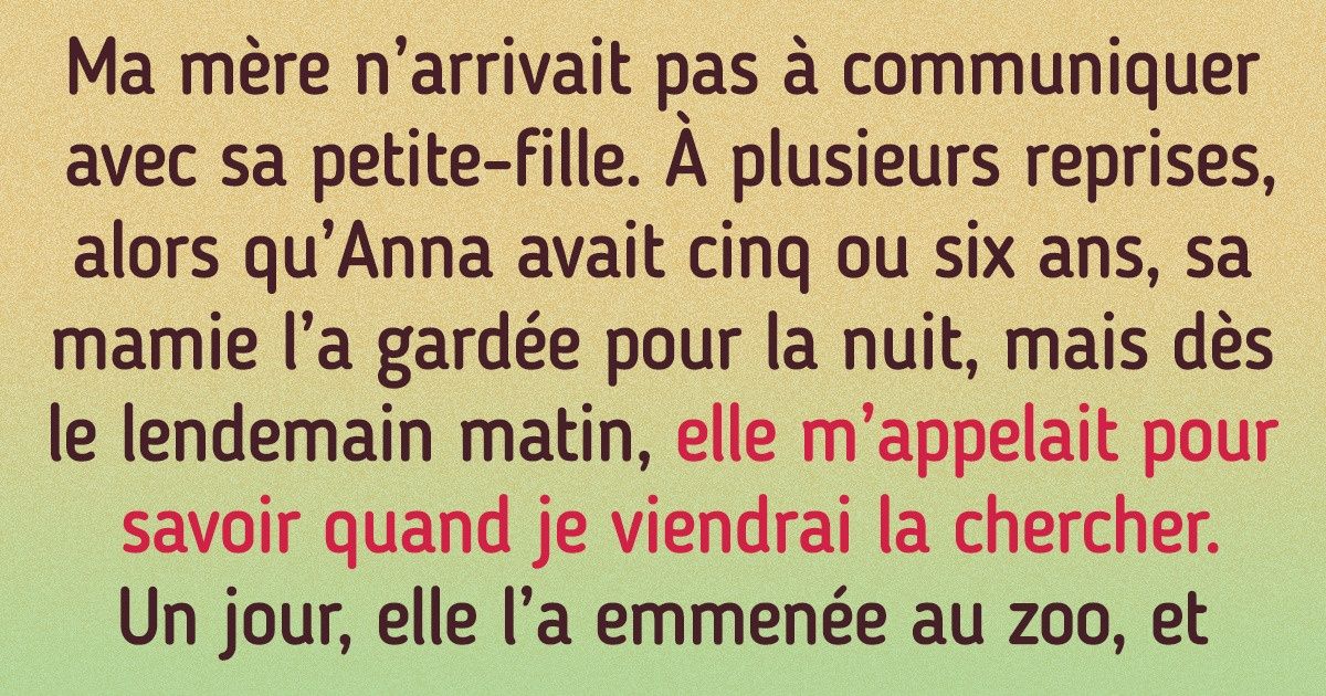 “Anne a ses parents”, une histoire sincère qui raconte pourquoi ma fille n’a aucun lien avec sa mamie