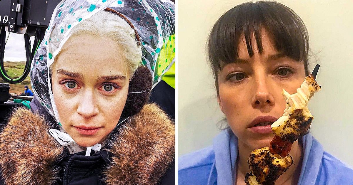 20 photos de célébrités très différentes de celles que tu as l’habitude de voir dans les magazines