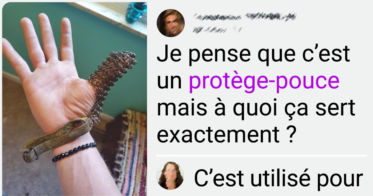 15+ Étranges objets dont l’utilité a piqué la curiosité de beaucoup d’internautes