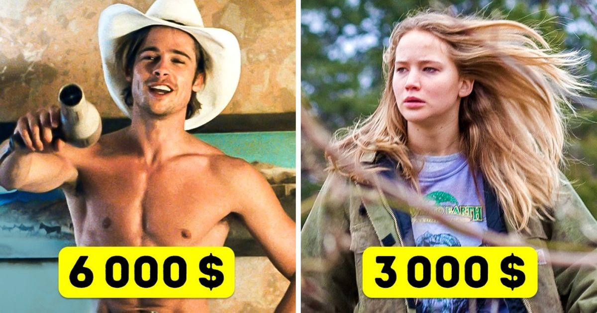 Ces 10 acteurs ont été payés une misère pour leur meilleur rôle