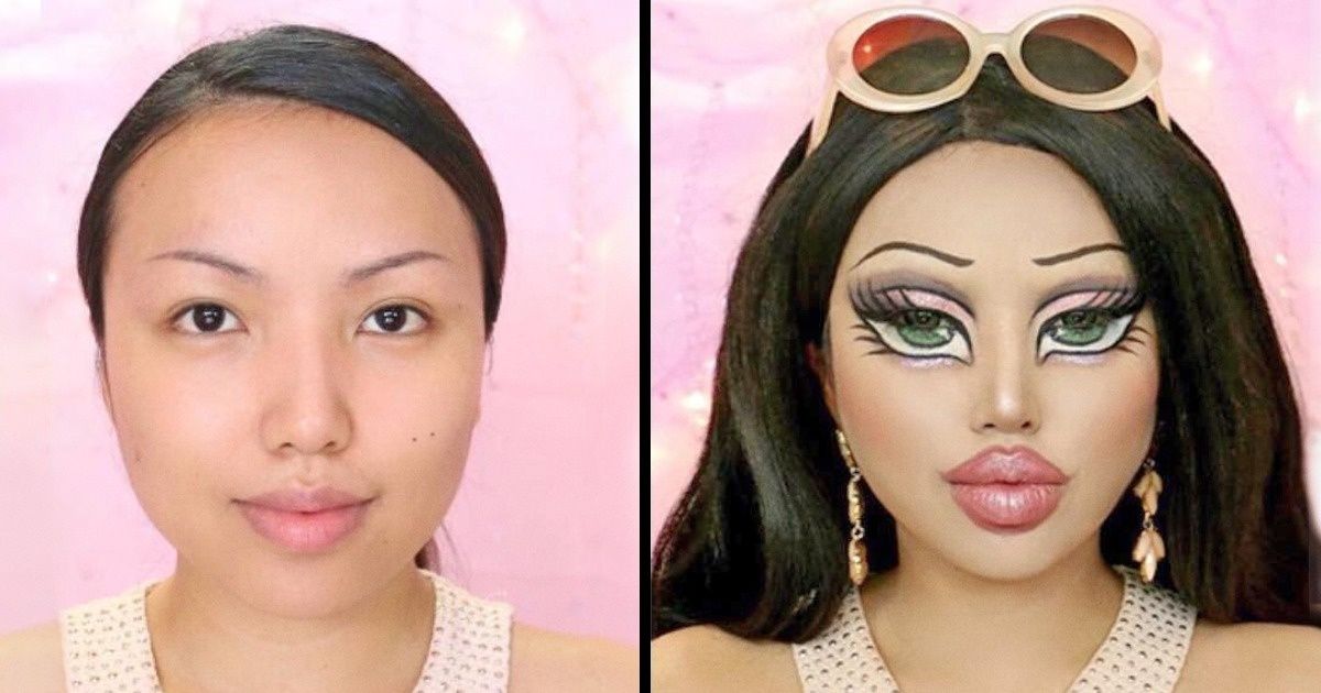 En découvrant ces 17 photos, tu comprendras pourquoi cette jeune femme est la reine des transformations !