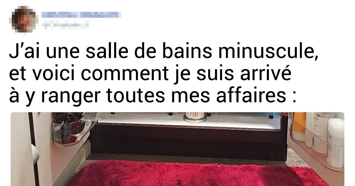 17 Personnes qui utilisent ingénieusement chaque centimètre de leur maison