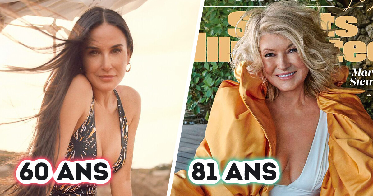 10+ Célébrités de plus de 50 ans qui sont fières de leurs corps et n’hésitent pas à le mettre en avant