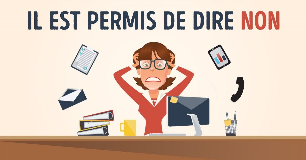 Je ne sais pas dire "NON"