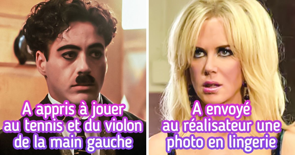 15 Acteurs et actrices qui méritent un Oscar rien que pour la manière dont ils se sont préparés pour leur rôle