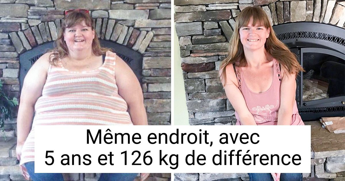 19 Personnes qui ont réussi à échanger leurs kilos en trop et qui se sentent beaucoup plus libres