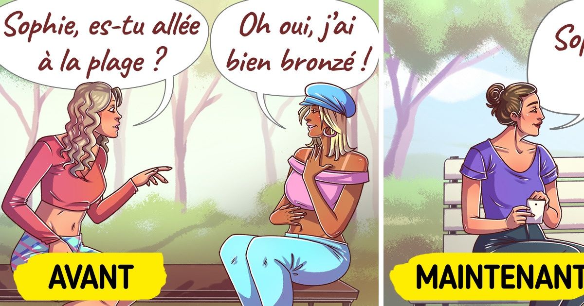 17 BD qui montrent la différence entre nous et les filles d’il y a 10 ans seulement