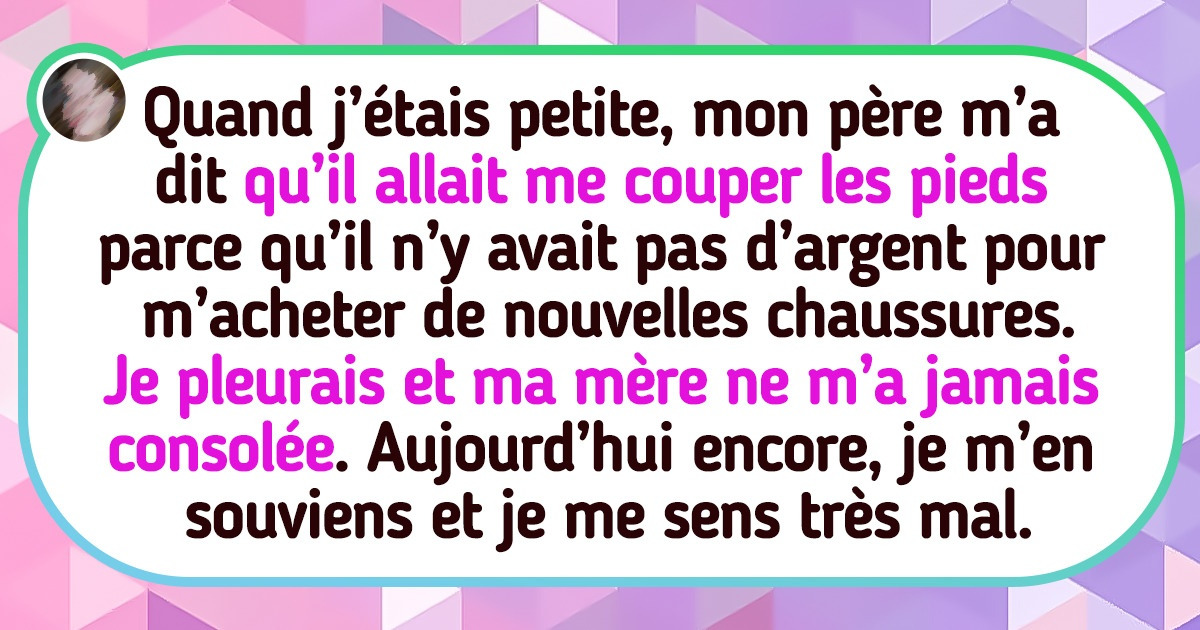 18 Moments où les attitudes inconscientes d’un adulte ont marqué la mémoire d’un jeune enfant
