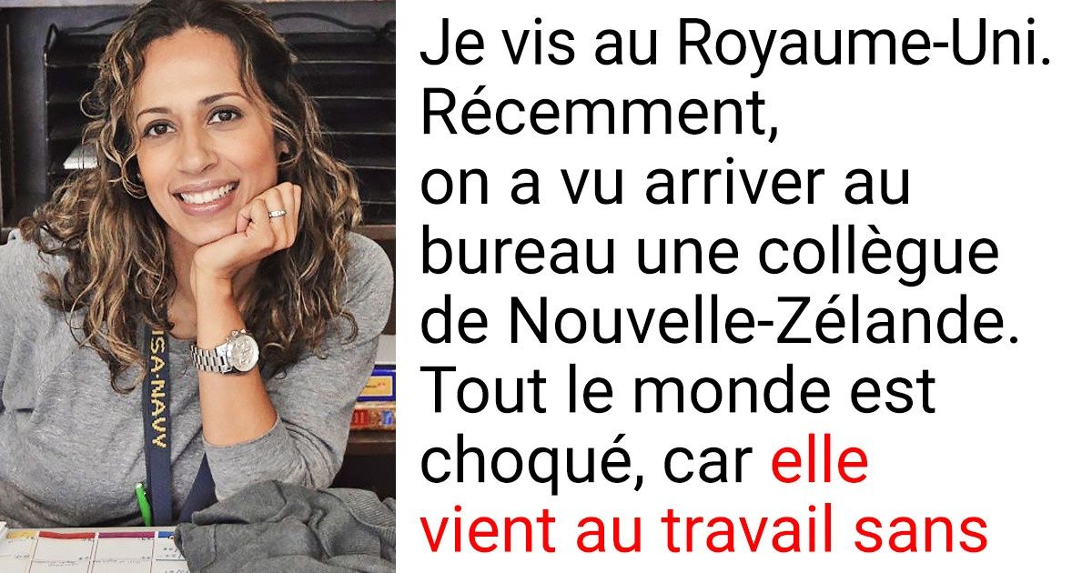 20 Personnes ont raconté ce qui paraît normal dans leur pays, mais étrange pour le reste du monde