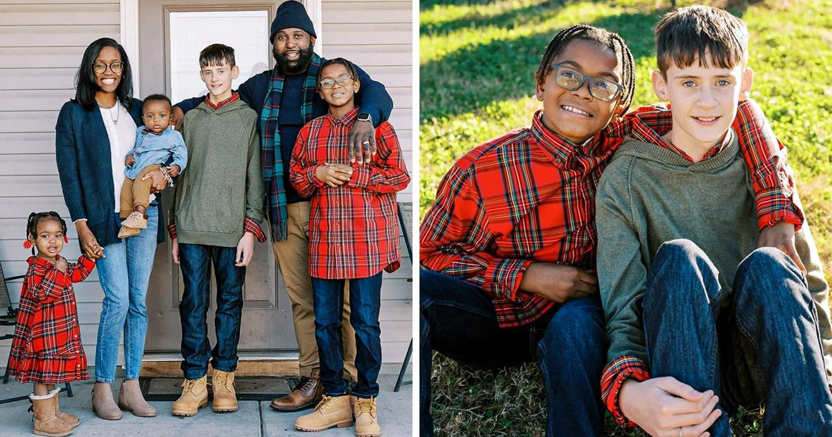 Après de nombreux refus, une famille adopte le meilleur ami de leur fils et prouve qu’il n’y a pas de règles pour l’amour