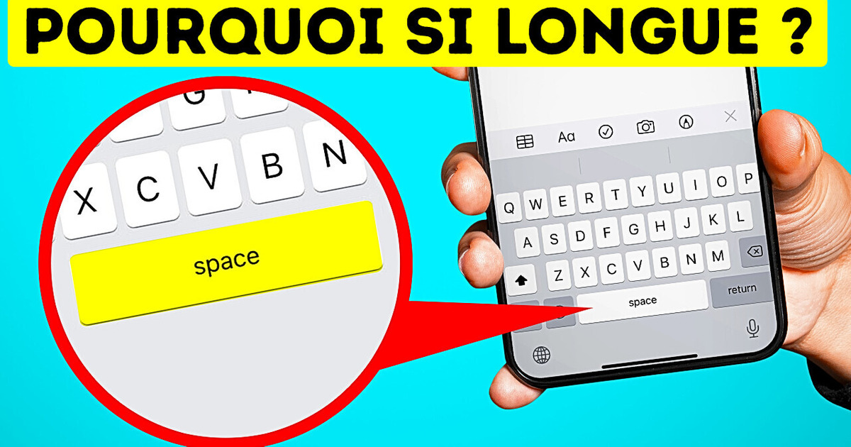 Pourquoi la Barre Espace est si Longue + 24 Pourquoi qui Font mal à la Tête