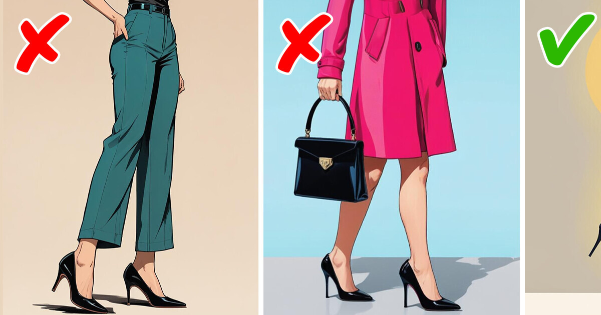 Crée l’illusion de jambes plus longues avec ces chaussures Crée l’illusion de jambes plus longues avec ces chaussures