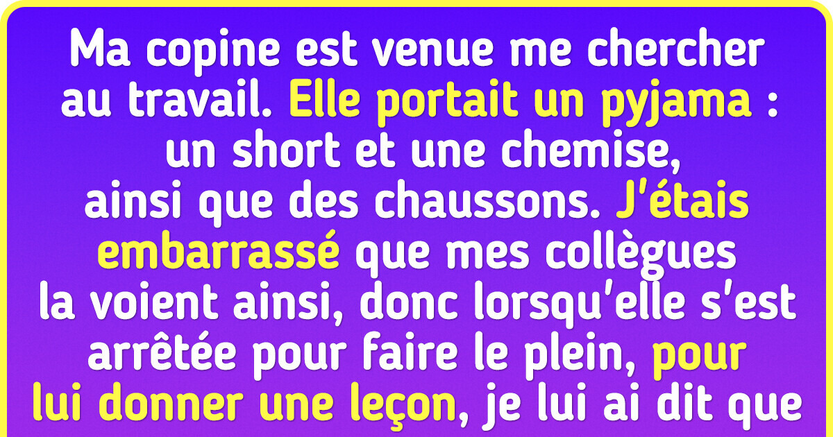 Suis-je un idiot pour avoir voulu donner une leçon à ma copine à cause de sa tenue ?