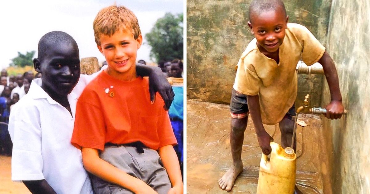 À 6 ans, il a réalisé son rêve d’amener l’eau potable en Afrique et maintenant, il dirige sa propre fondation