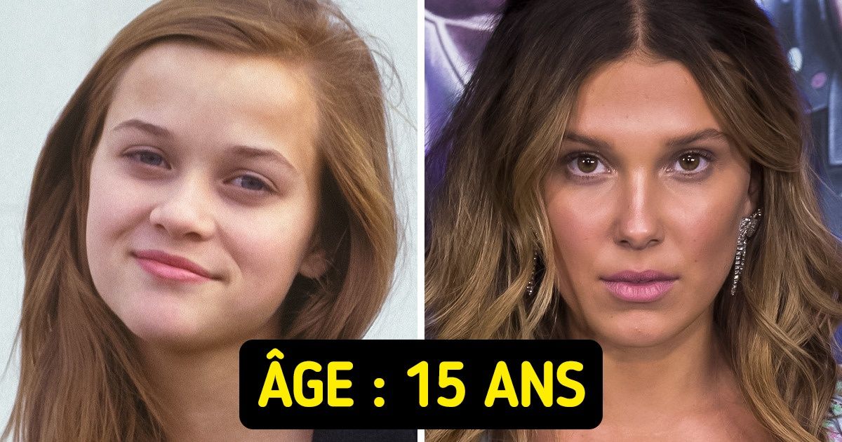 20 Photos de stars au même âge mais issues de générations différentes