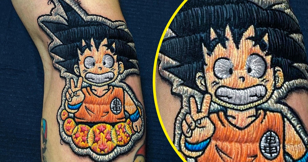 L’artiste brésilien qui fait des tatouages qui ressemblent à de vraies broderies